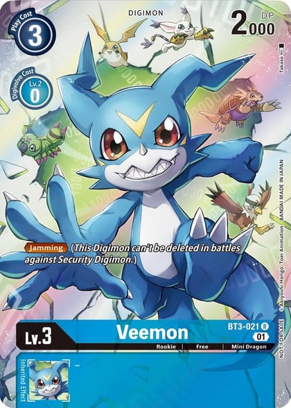 Veemon (1-Year Anniversary Box Topper), Release Special Booster 1.0 BT3-021 R