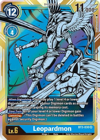 Leopardmon (Alternate Art), Release Special Booster 1.0 BT3-030 SR