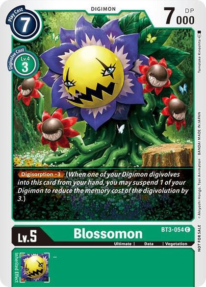 Blossomon - BT3-054 (Tamer Party Vol. 5 Promo), Release Special Booster 1.0 BT3-054 C