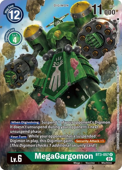 MegaGargomon (1-Year Anniversary Box Topper), Release Special Booster 1.0 BT3-057 R