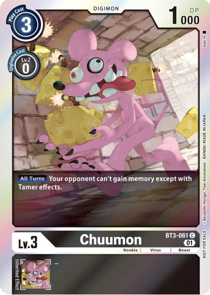 Chuumon (Official Tournament Pack Vol. 7), Release Special Booster 1.0 BT3-061 C