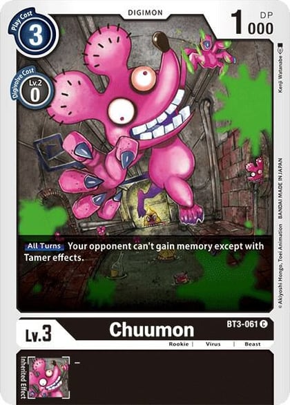 Chuumon, Release Special Booster 1.0 BT3-061 C