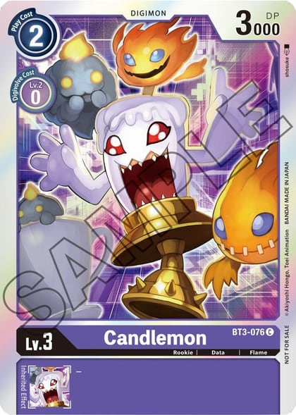Candlemon - BT3-076 (Event Pack 1), Release Special Booster 1.0 BT3-076 C