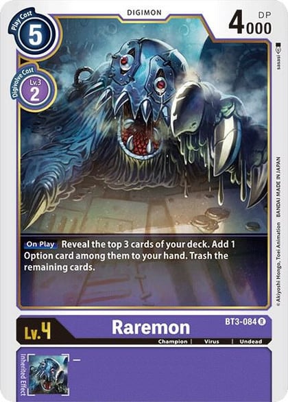 Raremon, Release Special Booster 1.0 BT3-084 R