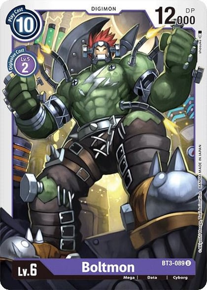 Boltmon, Release Special Booster 1.0 BT3-089 U