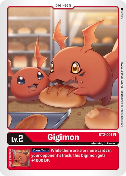 Gigimon, Release Special Booster 1.5 BT2-001 U