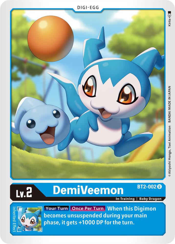DemiVeemon - BT2-002, Release Special Booster 1.5 BT2-002 U