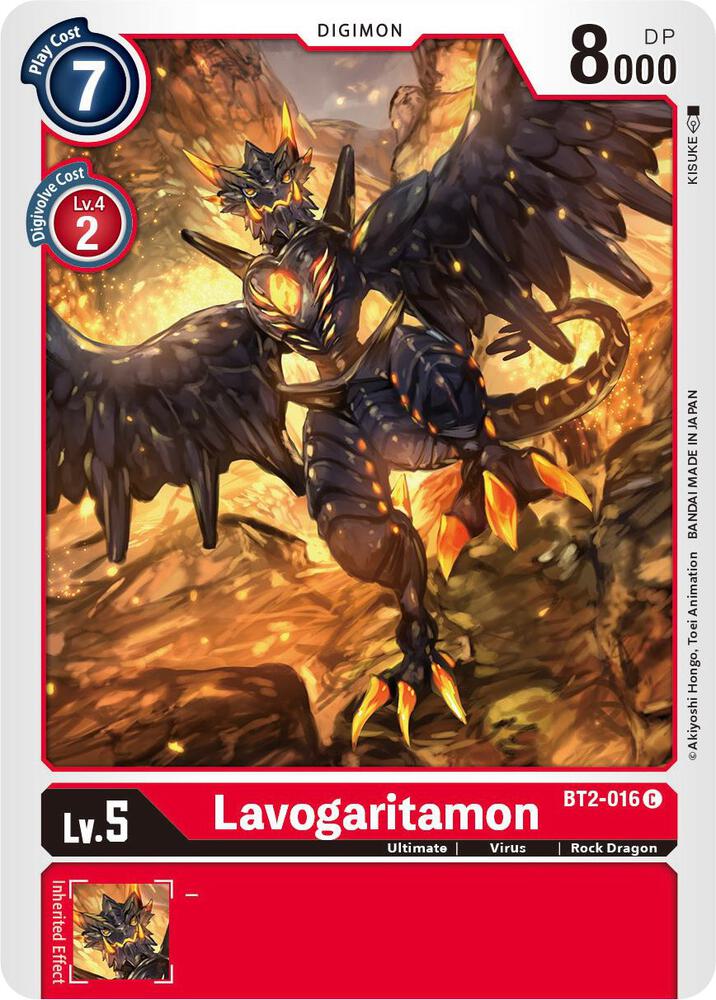 Lavogaritamon, Release Special Booster 1.5 BT2-016 C