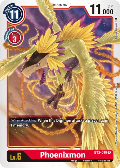 Phoenixmon, Release Special Booster 1.5 BT2-019 R