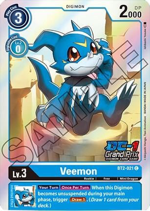 Veemon - BT2-021 (DC-1 Grand Prix), Release Special Booster 1.5 BT2-021 C