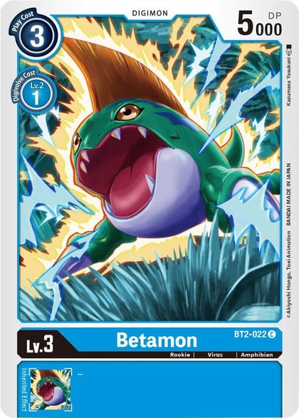 Betamon, Release Special Booster 1.5 BT2-022 C