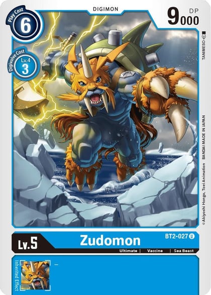 Zudomon - BT2-027, Release Special Booster 1.5 BT2-027 U