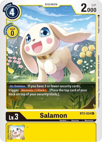 Salamon - BT2-034, Release Special Booster 1.5 BT2-034 U