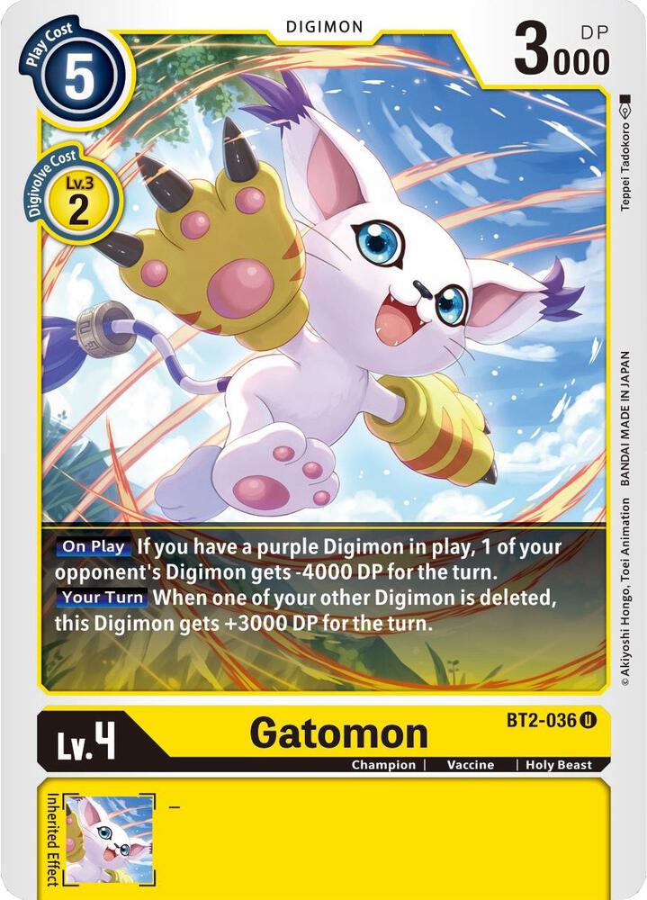 Gatomon - BT2-036, Release Special Booster 1.5 BT2-036 U