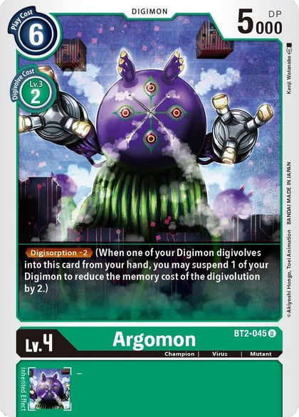 Argomon - BT2-045, Release Special Booster 1.5 BT2-045 U