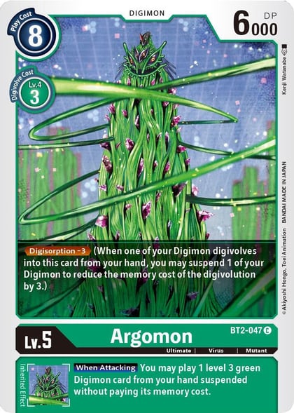 Argomon - BT2-047, Release Special Booster 1.5 BT2-047 C