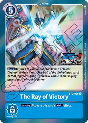 The Ray of Victory (DC-1 Grand Prix), Release Special Booster 1.5 BT2-096 U