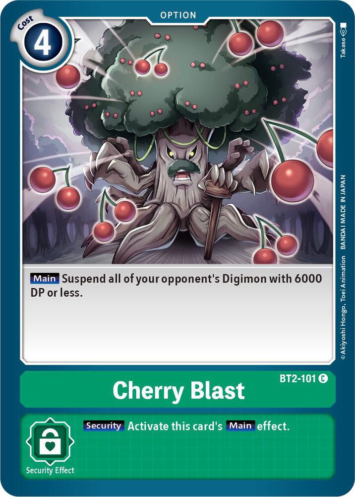 Cherry Blast, Release Special Booster 1.5 BT2-101 C