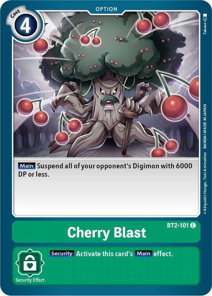 Cherry Blast, Release Special Booster 1.5 BT2-101 C