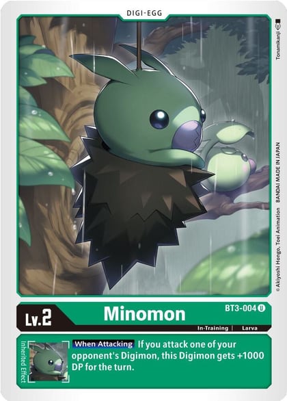 Minomon, Release Special Booster 1.5 BT3-004 U
