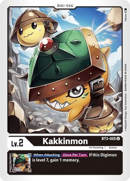 Kakkinmon, Release Special Booster 1.5 BT3-005 U