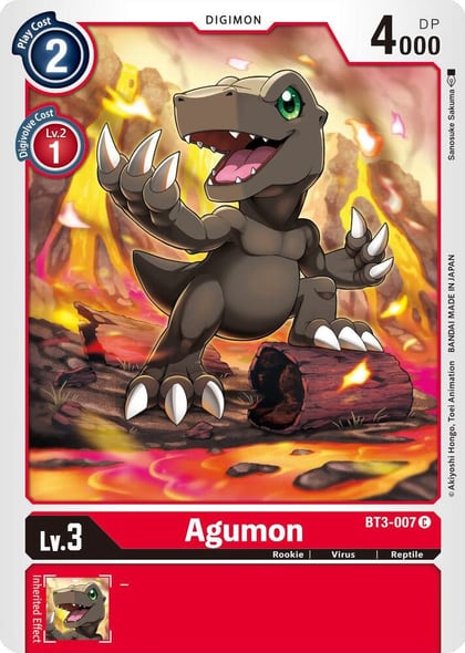 Agumon - BT3-007, Release Special Booster 1.5 BT3-007 C