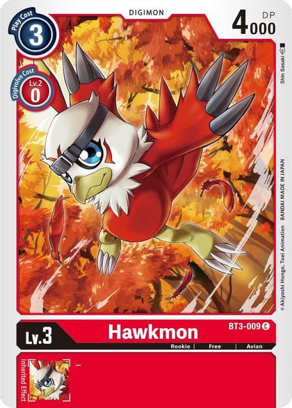 Hawkmon, Release Special Booster 1.5 BT3-009 C
