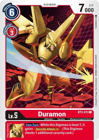 Duramon, Release Special Booster 1.5 BT3-013 C