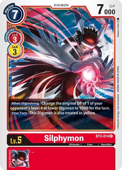 Silphymon, Release Special Booster 1.5 BT3-014 R