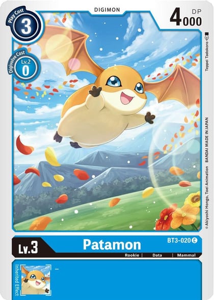 Patamon - BT3-020, Release Special Booster 1.5 BT3-020 C