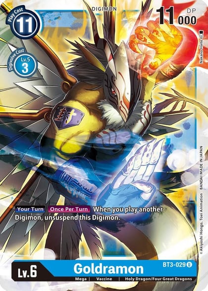 Goldramon, Release Special Booster 1.5 BT3-029 U
