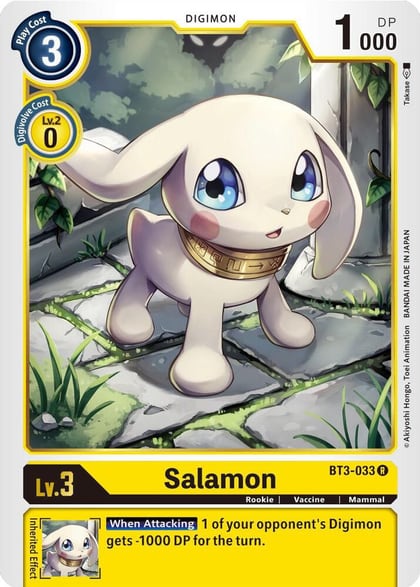 Salamon - BT3-033, Release Special Booster 1.5 BT3-033 R