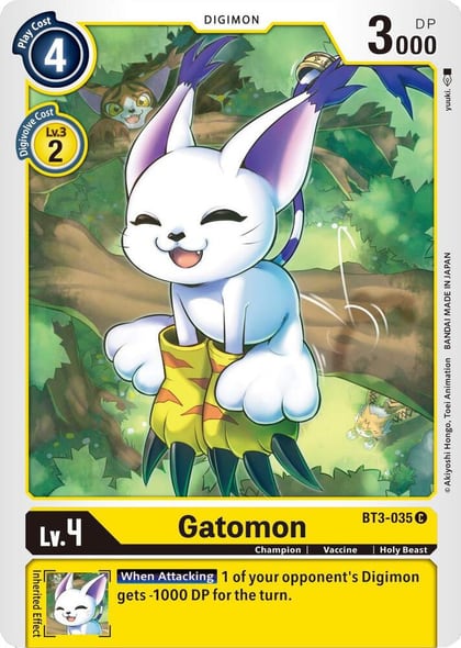 Gatomon - BT3-035, Release Special Booster 1.5 BT3-035 C