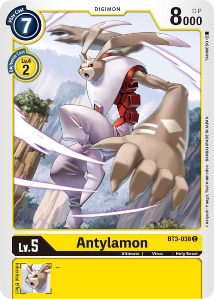 Antylamon, Release Special Booster 1.5 BT3-038 C