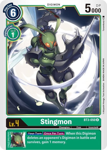Stingmon, Release Special Booster 1.5 BT3-050 R