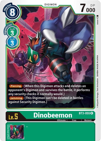 Dinobeemon, Release Special Booster 1.5 BT3-055 R