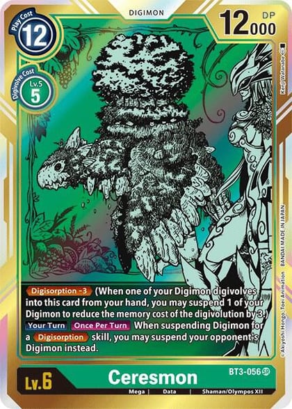 Ceresmon (Alternate Art), Release Special Booster 1.5 BT3-056 SR