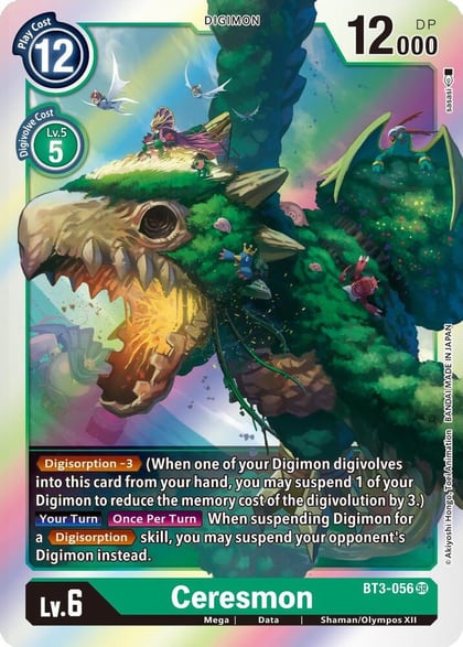 Ceresmon, Release Special Booster 1.5 BT3-056 SR