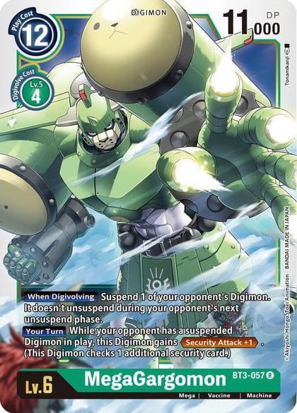 MegaGargomon, Release Special Booster 1.5 BT3-057 R