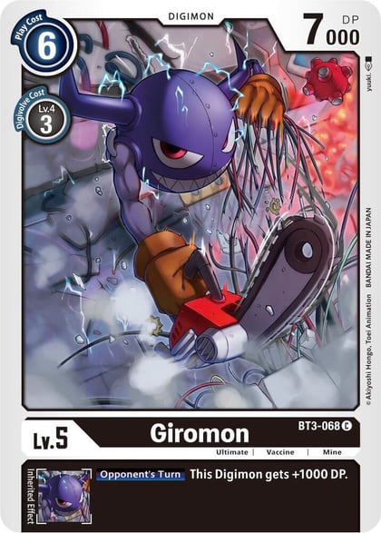 Giromon, Release Special Booster 1.5 BT3-068 C