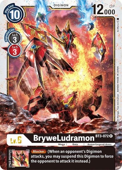 BryweLudramon, Release Special Booster 1.5 BT3-072 R