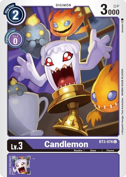 Candlemon, Release Special Booster 1.5 BT3-076 C
