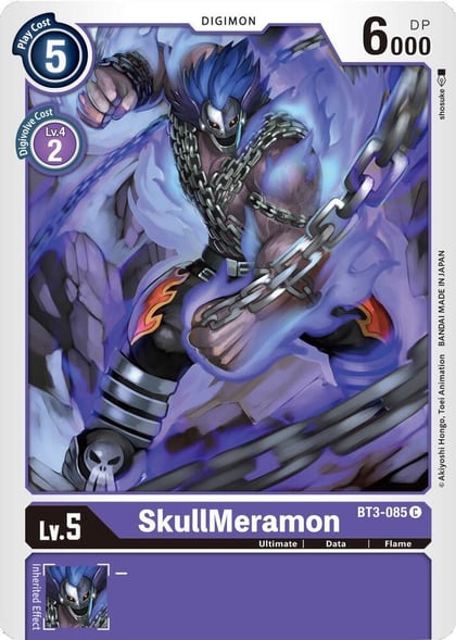 SkullMeramon, Release Special Booster 1.5 BT3-085 C