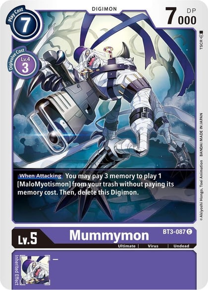 Mummymon, Release Special Booster 1.5 BT3-087 C