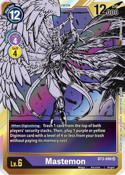 Mastemon (Alternate Art), Release Special Booster 1.5 BT3-090 SR