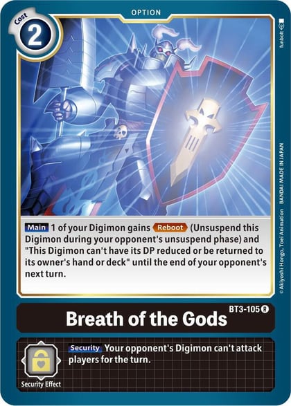 Breath of the Gods, Release Special Booster 1.5 BT3-105 R