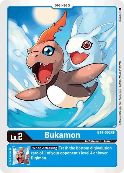 Bukamon, Great Legend BT4-002 U