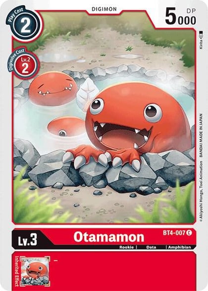 Otamamon, Great Legend BT4-007 C