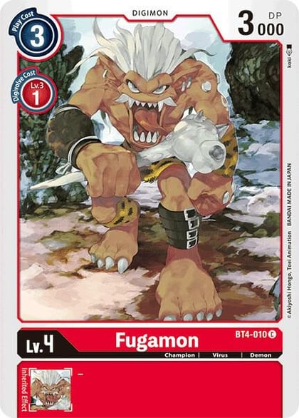 Fugamon, Great Legend BT4-010 C