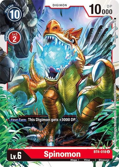 Spinomon, Great Legend BT4-018 U